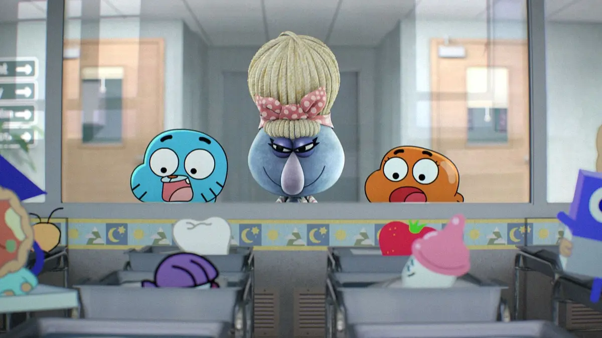 Visuel de Le monde incroyable de Gumball S05E07 Le code