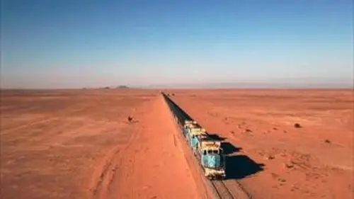 Le monde vu du train E03 Mauritanie