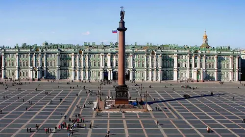 Le musée de l'Ermitage, Saint-Pétersbourg