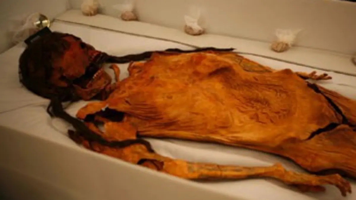 Le mystère de la momie tatouée