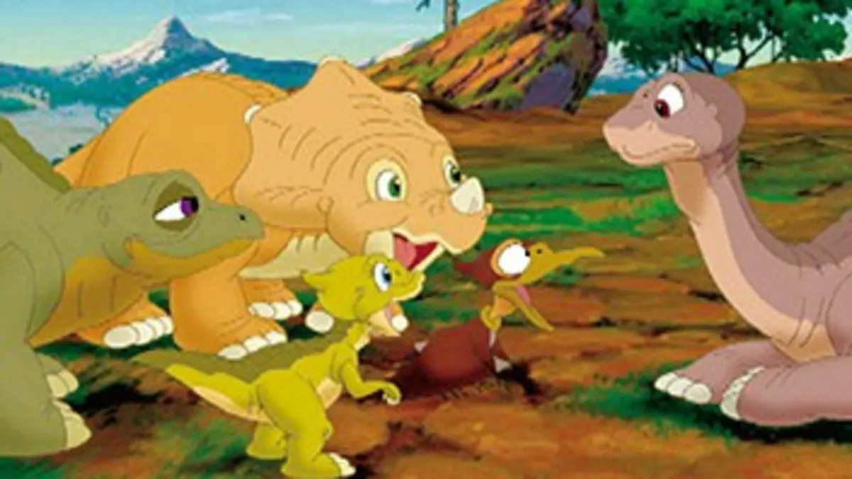 Le petit dinosaure : Les longs cous et le cercle de lumière