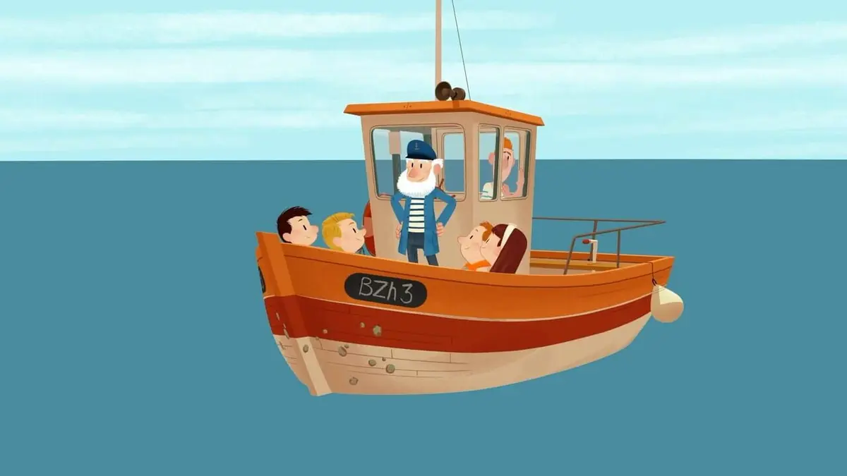Le petit Nicolas : tous en vacances ! S01E29 La pêche au gros