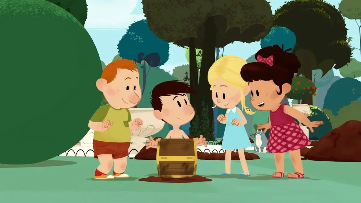 Le petit Nicolas : tous en vacances ! S01E38 Le trésor de Geoffroy