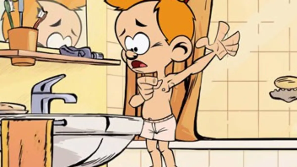 Le Petit Spirou S01E49 Comment survivre au premier poil qui pousse ?