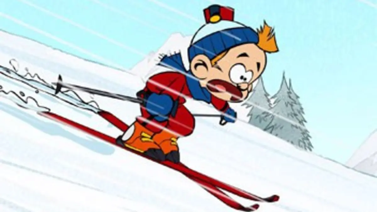 Le Petit Spirou S01E24 Comment survivre au premier cours de ski ?