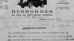Le pillage des appartements juifs : l'Opération meuble