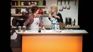 Le plateau télé de Catherine et Liliane