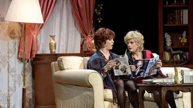 Le plateau télé de Catherine et Liliane