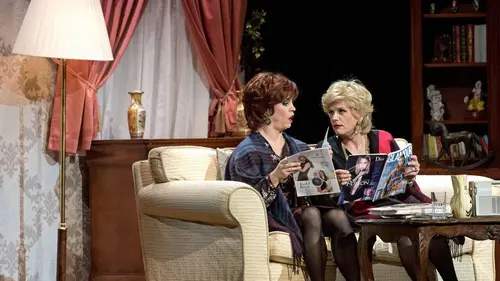 Le plateau télé de Catherine et Liliane