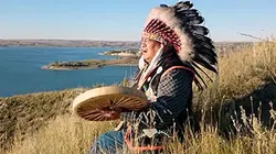 Visuel de Le prince et le chef indien