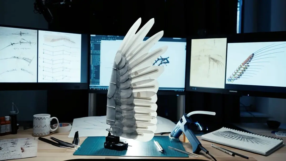 Le rêve de Léonard les secrets du vol dans la nature