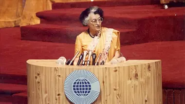 Le siècle de l'Asie La dame de fer de l'Inde