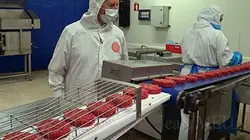 Le steak haché sur le gril