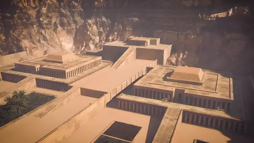 Le temple d'Hatchepsout, reine d'Egypte