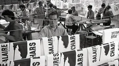 Le triangle de mai E02 Beaux-Arts, les murs pour le dire