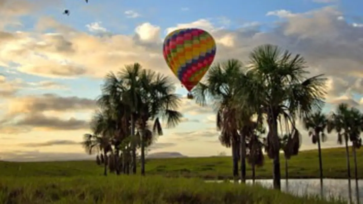 Le Venezuela en montgolfière