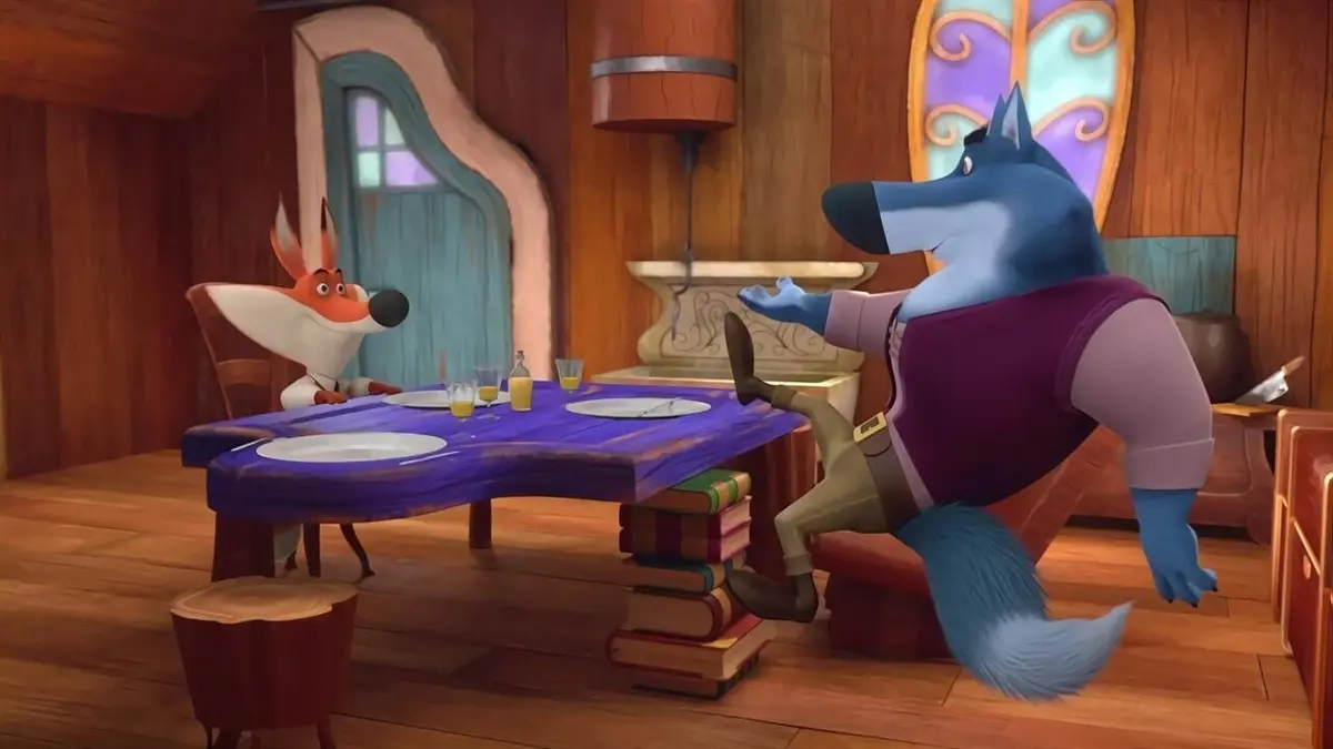 Le village enchanté de Pinocchio S01E38 Volpek et le loup