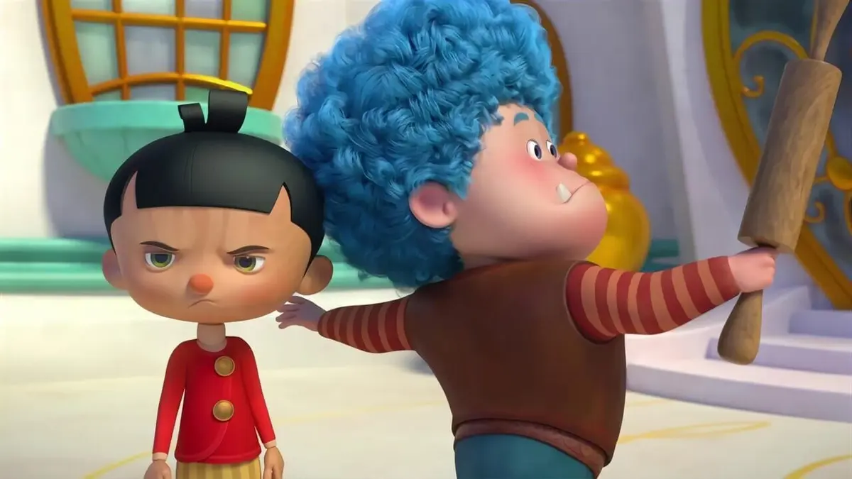 Le village enchanté de Pinocchio S01E34 Chevalier Lumignon
