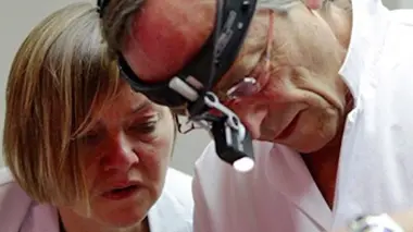 Le visage réparé