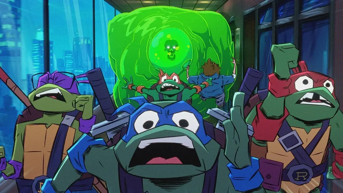 Visuel de Légendes des Tortues Ninja S01E11 Leonardo prend son envol