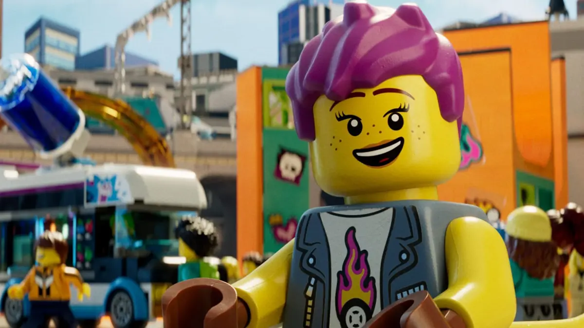 LEGO City No Limits MAX S01E01 Camion à granité et drones à laser