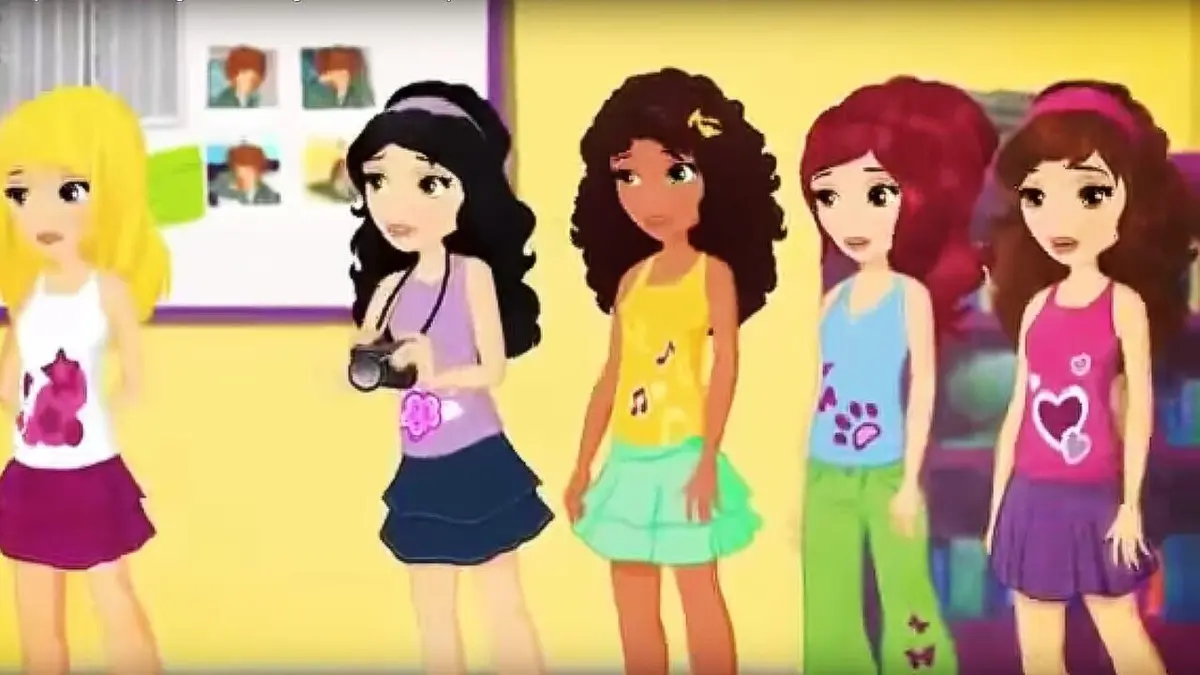Lego Friends : cinq filles en mission S01E09 Le défi du circuit