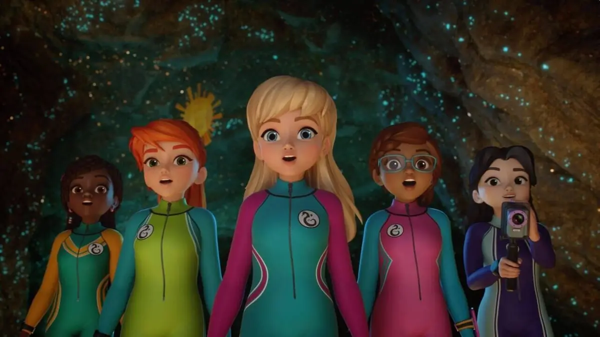Lego Friends : cinq filles en mission S02E13 Le coeur de la mer
