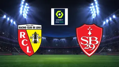 Lens / Brest Football Ligue 1 Uber Eats 2023/2024