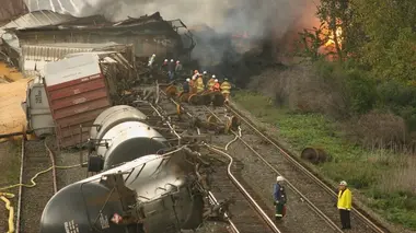 Crashs, trains et avions