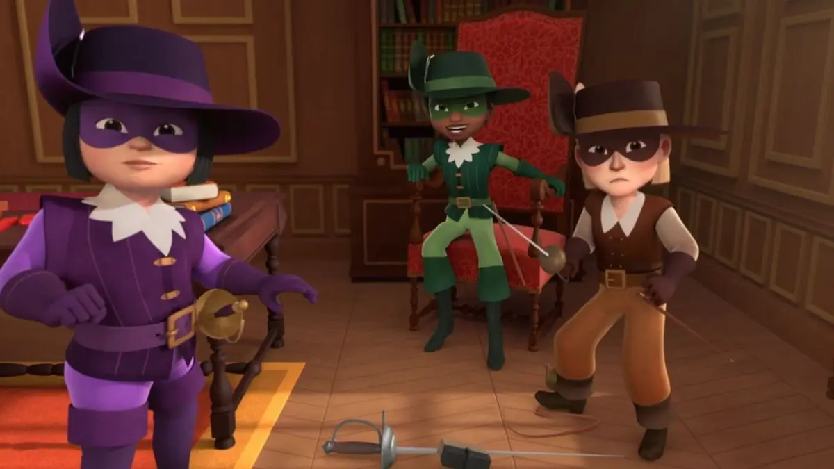 Les 3 Mousquetaires S01E46 Adieu, D'Artagnan