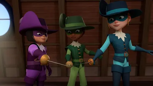 Les 3 Mousquetaires S01E01 Une pour toutes, toutes pour une