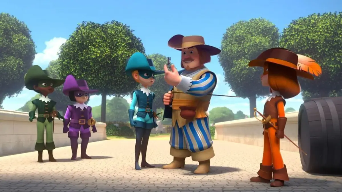 Les 3 Mousquetaires S01E10 Le défi