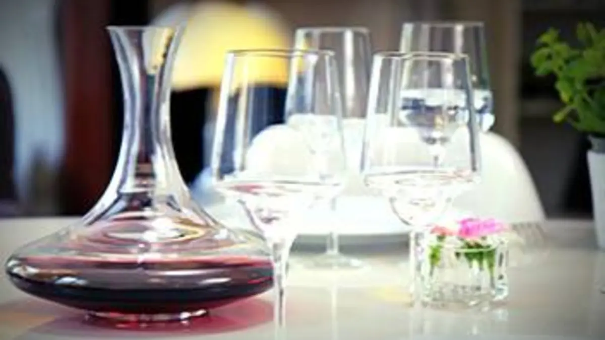 Les arts de la table Le verre dans tous ses éclats