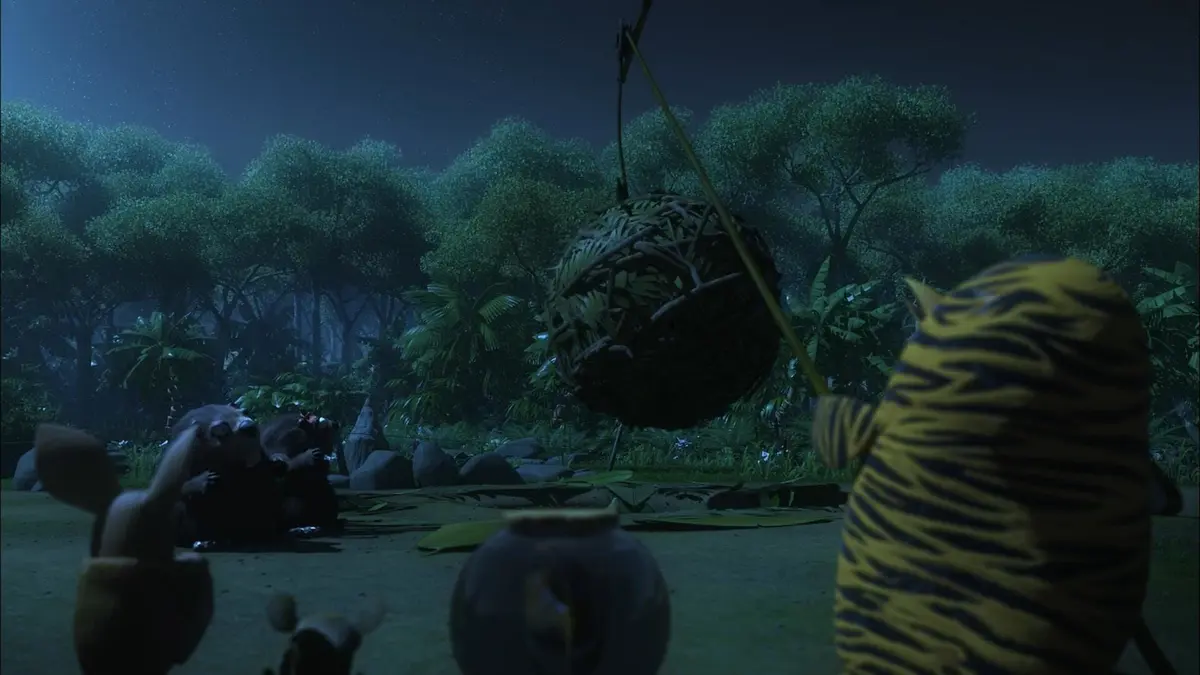 Les as de la jungle à la rescousse S01E27 Le monstre de la nuit