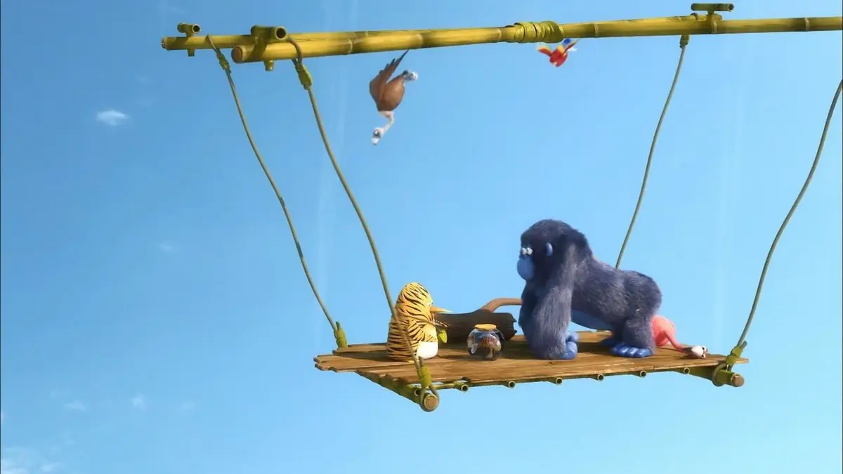 Les as de la jungle à la rescousse S02E01 Le cube