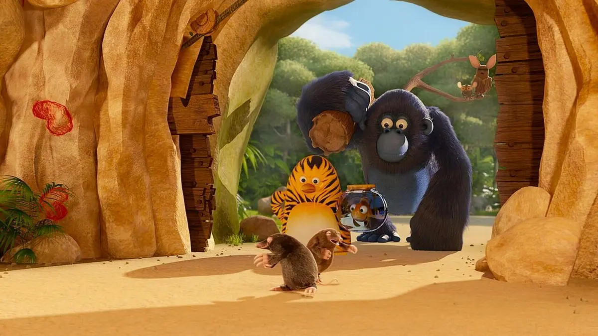 Visuel de Les as de la jungle : en direct S01E23 Les sculptures