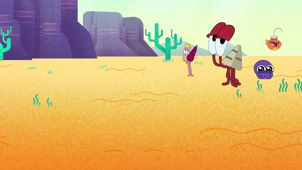 Visuel de Les Aventures de Bernie S01E27 Un amour de méduse