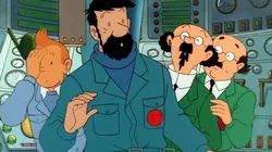 Les aventures de Tintin S03E11 On a marché sur la Lune