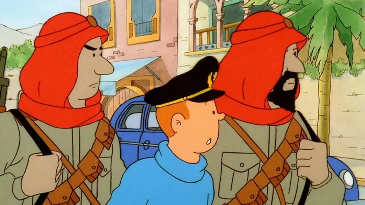 Visuel de Les aventures de Tintin S01E10 L'île noire