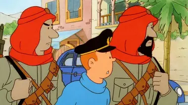 Les aventures de Tintin S02E10 Tintin au pays de l'or noir