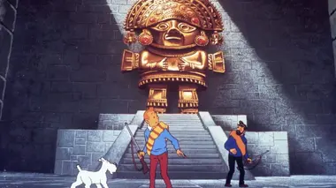 Les aventures de Tintin S03E05 Le Temple du Soleil