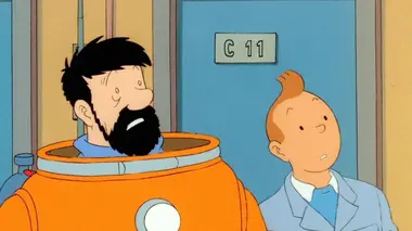 Les aventures de Tintin S03E09 Objectif Lune