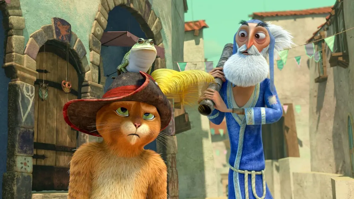 Les aventures du Chat Potté S05E07 Le Monstre de glace fond