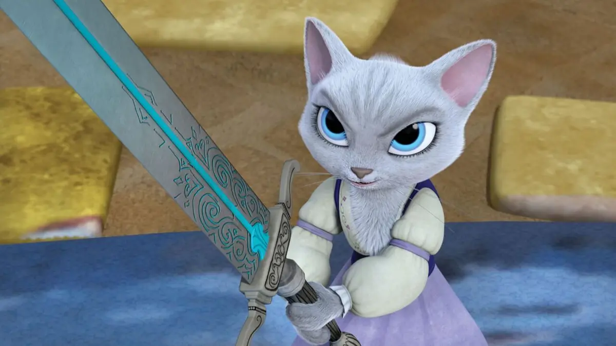 Les aventures du Chat Potté S01E10 Le pouvoir de l'épée