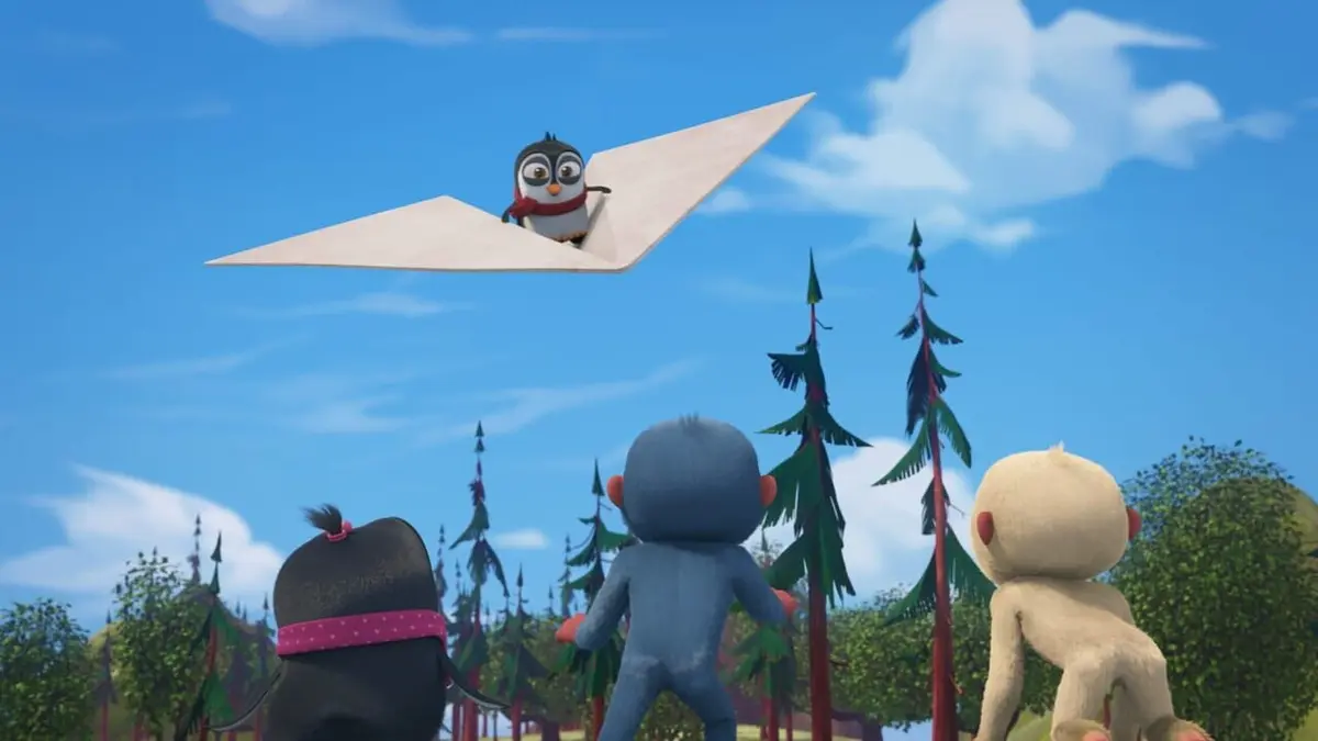 Les aventures du petit pingouin S01E38 Le vol des cerisiers en fleur