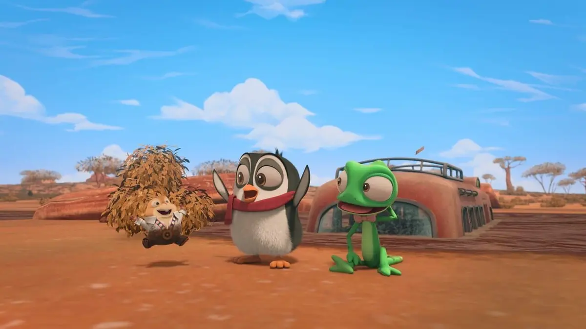 Les aventures du petit pingouin S01E24 Moteur, ça tourne, et… Action !