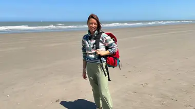 Ysaline, sauveteuse en mer