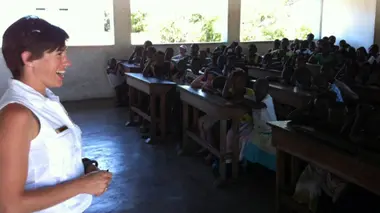 Kerstin et les raies manta géantes