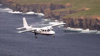 Les avions du bout du monde Ecosse, vol au-dessus des Orcades