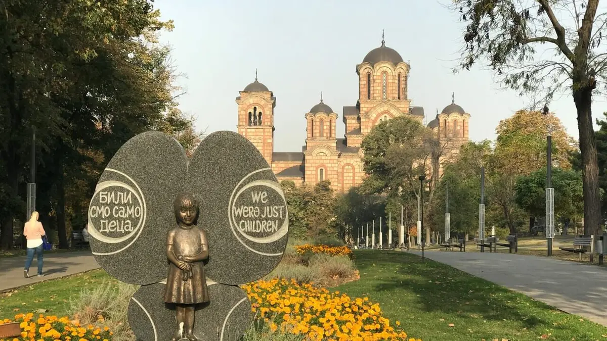 Les Balkans à feu et à sang Les ruines